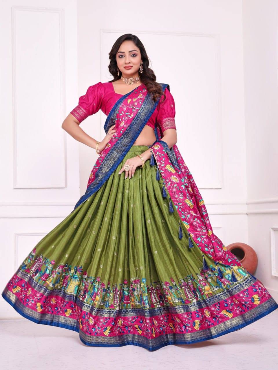 Artiriddhs Dola silk vol 46 Wholesale lehenga choli manufacturers in Delhi